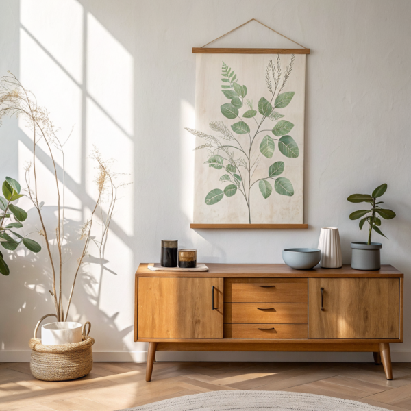 Canvas doek botanisch, 70 x 50 cm - Cazero