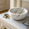 Decoratieve schaal van marmer - Cazero