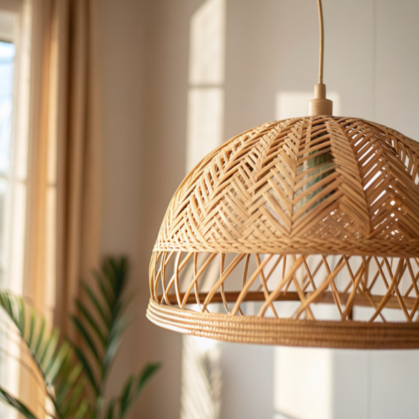 Hanglamp van rotan, 40 cm - Cazero
