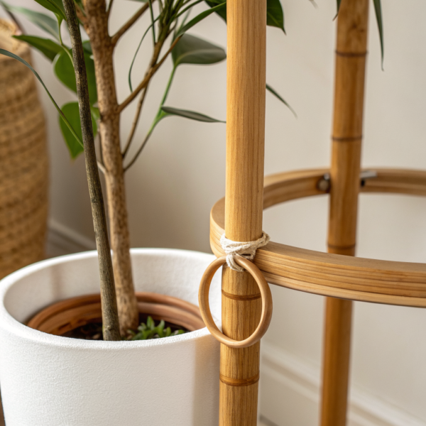 Plantenstandaard van bamboe, 40 cm Plantenstandaard van bamboe, 40 cm - Cazero