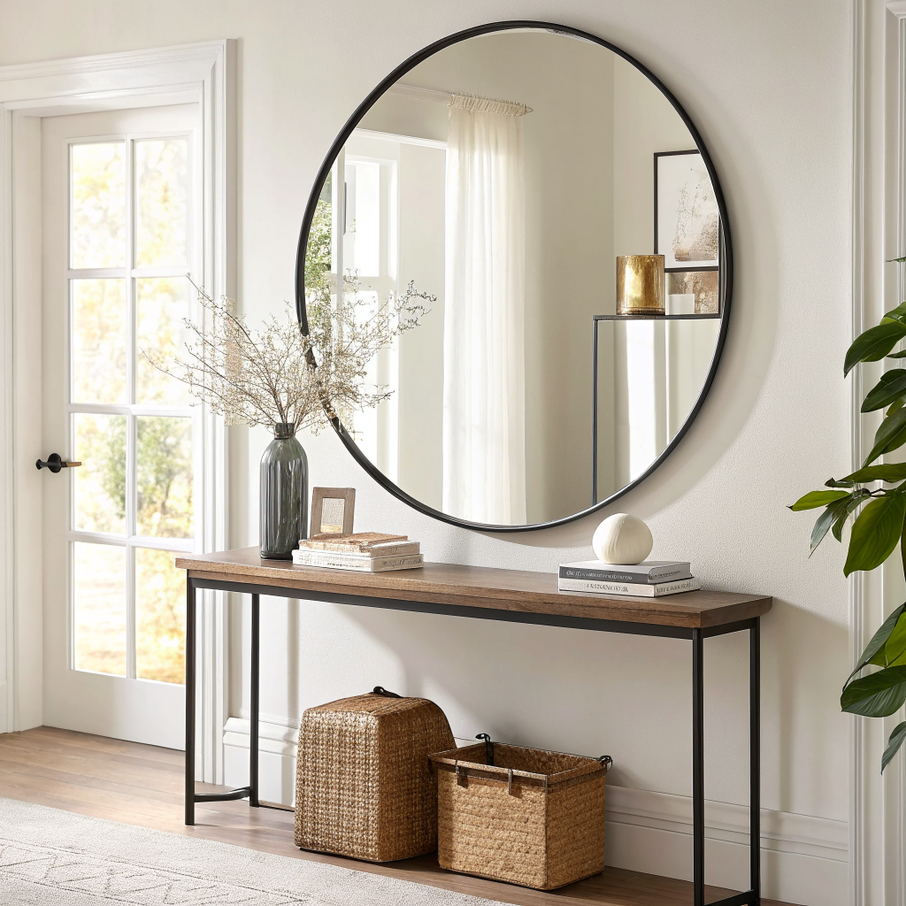 Ronde wandspiegel, 60 cm - Cazero