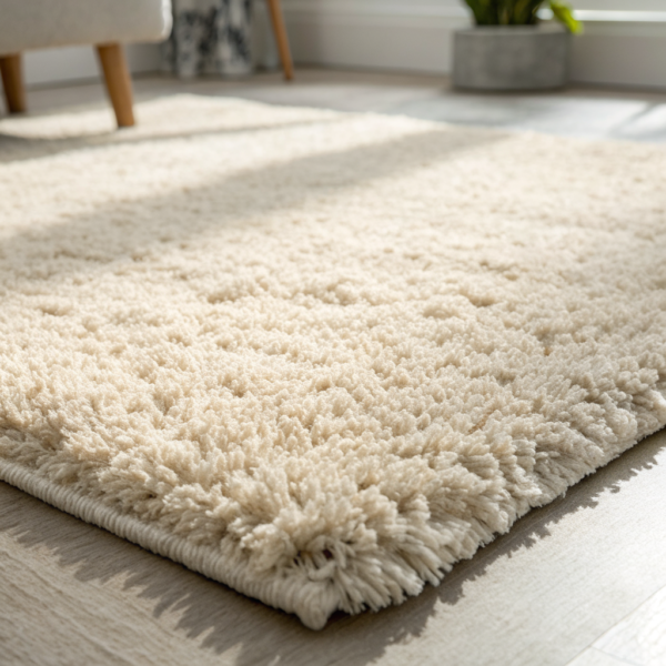 Vloerkleed met wollook, 160 x 230 cm - Cazero