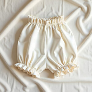 Bloomer met ruche, gebroken wit - Cazero