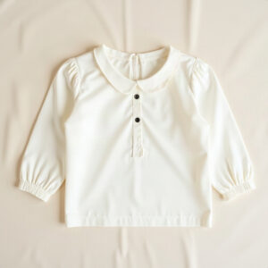 Blouse met kraagje, gebroken wit – Cazero Blouse met kraagje, gebroken wit - Cazero